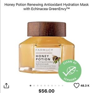 Farmacy Honey Potion Renewing Antioxidant Hydration Mask Large 4.1 Oz NIB